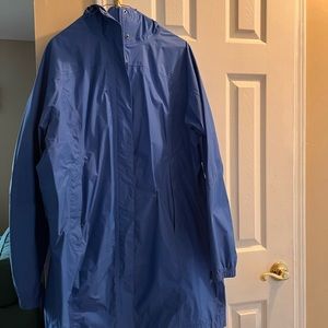 Ll bean womens long rain coat